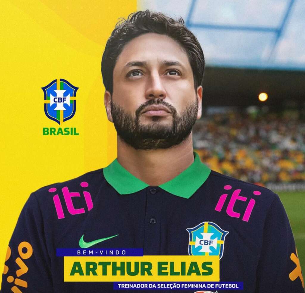 CBF confirma Arthur Elias como novo técnico da seleção feminina até Copa do Mundo de 2027
