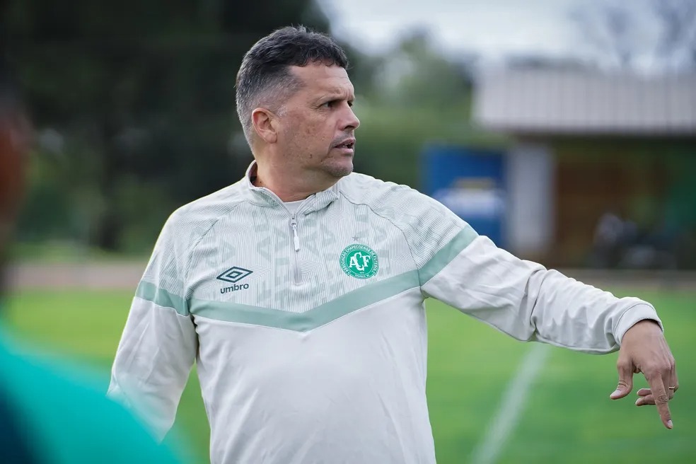 Claudinei OlivChapecoense é o primeiro time dentro do Z4eira comenta empate da Chapecoense com o Juventude (Foto: Tiago Meneghini/ACF)