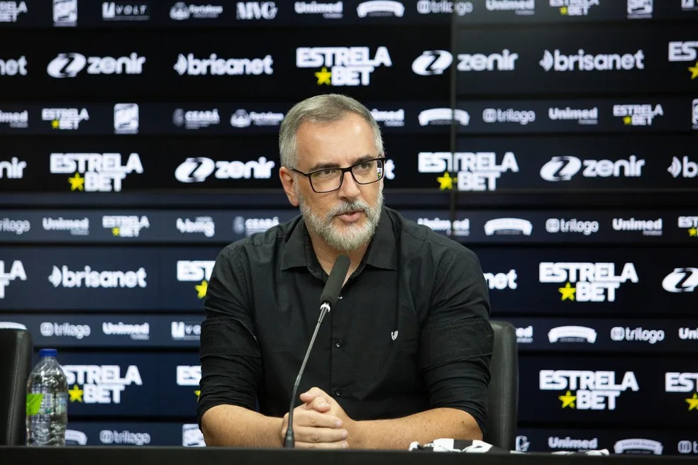 Juliano Camargo chegou ao Ceará em novembro de 2022 (Foto: Felipe Santos / Ceará SC)