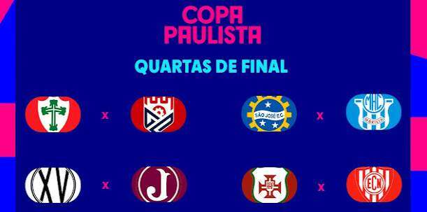 Veja os confrontos das quartas de final da Copa Paulista - Escanteio SP