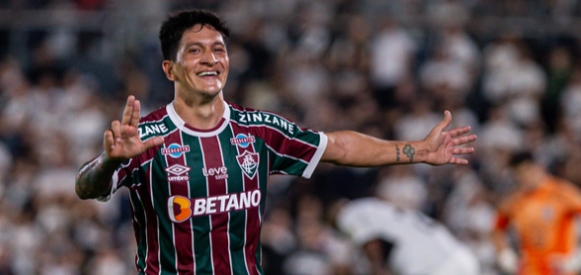 Germán Cano fez dois na vitória do Fluminense