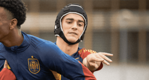 Gavi explica uso de capacete na seleção espanhola; Entenda
