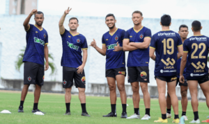 Série C: Dupla do Botafogo-PB lamenta derrota e projeta duelo em Belém: 'Margem mínima'