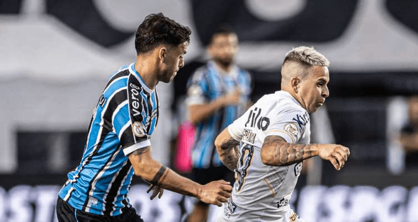 Soteldo Santos Grêmio Aguirre