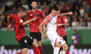 COPA DA ALEMANHA: Leipzig vence Wehen e inicia busca pelo terceiro título consecutivo