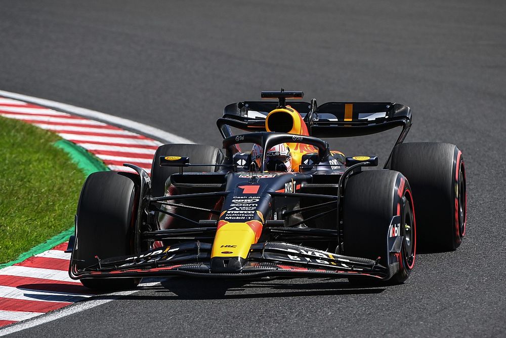 Verstappen lidera o primeiro treino livre para o GP do Japão