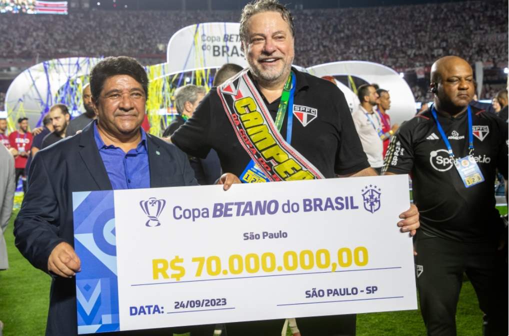 São Paulo conquista Copa do Brasil e ‘mergulha’ no dinheiro