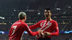 LIGA DOS CAMPEÕES: Atlético de Madrid sofre, mas volta a buscar virada em casa