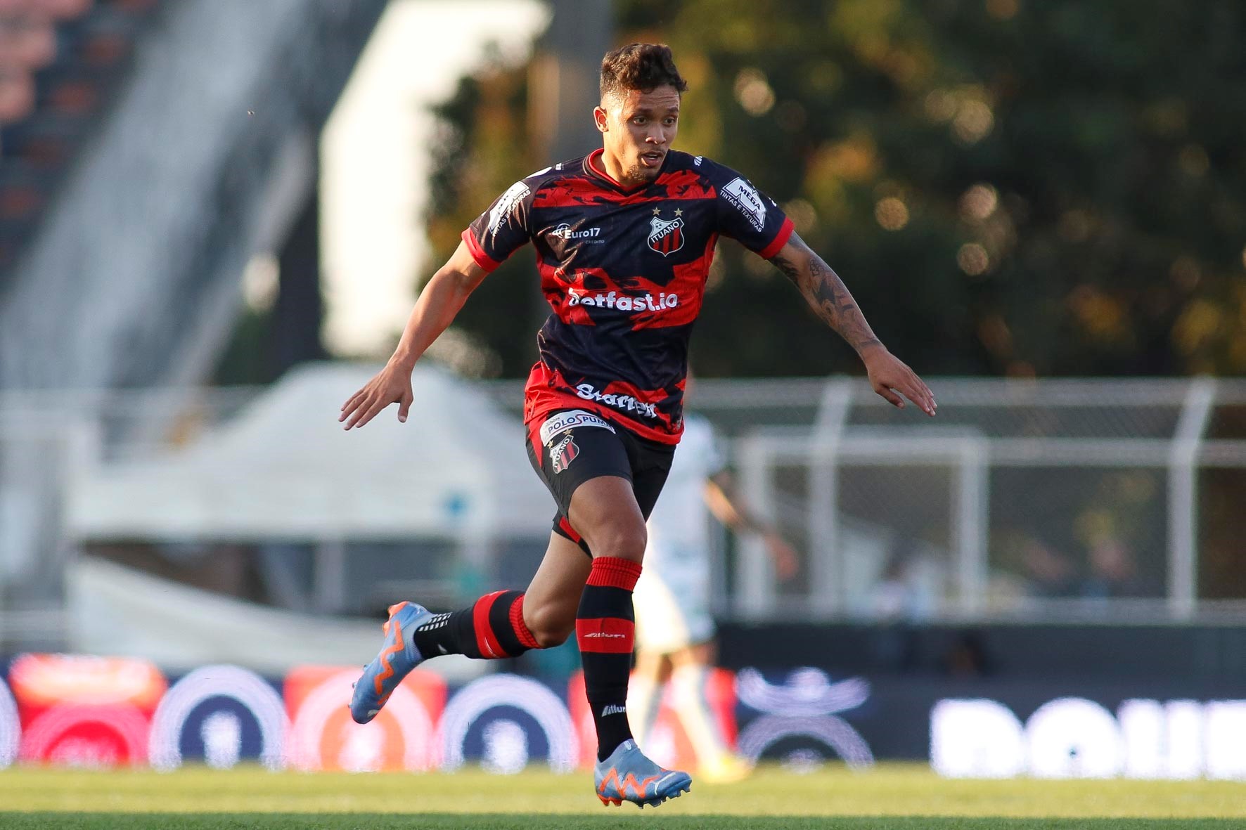 Balieiro chegou ao Ituano por empréstimo junto ao Santos (Foto: Divulgação)