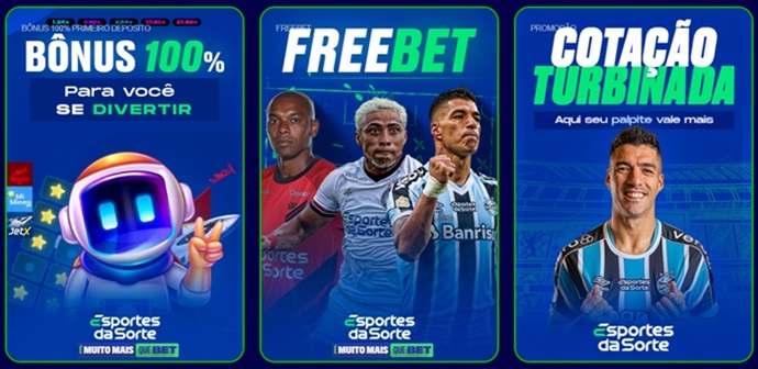 Promo code Esportes da Sorte: freebet de R$10 para o Brasileirão