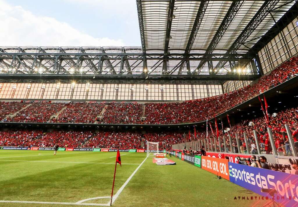 Athletico-PR e América-MG se enfrentam na Ligga Arena (Foto: Divulgação/Athletico-PR)