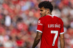 Inglês: Luis Díaz fica fora de jogo do Liverpool após ter pais sequestrados