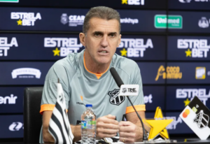 Série B: Vagner Mancini elogia Ceará ‘corajoso’ e nega racha com jogadores