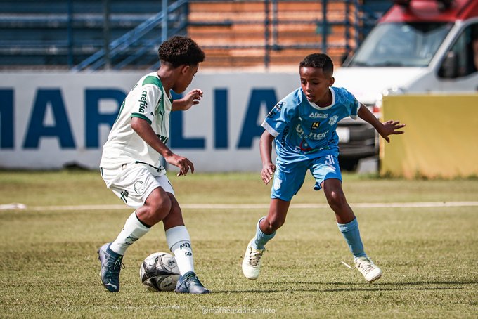 PAULISTA SUB-11: Palmeiras bate Marília fora de casa e larga à frente na semifinal