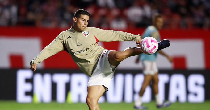 James Rodrigues será desfalque no São Paulo