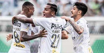 Palmeiras 1 x 2 Santos  Campeonato Brasileiro: melhores momentos