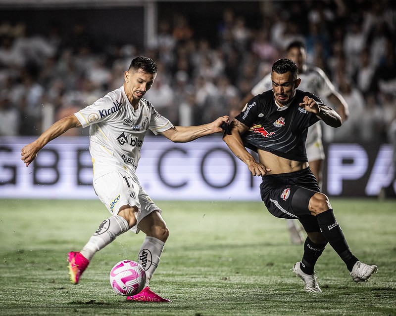 Santos 1 x 3 Red Bull Bragantino – Peixe perde para vice-líder e segue no Z-4