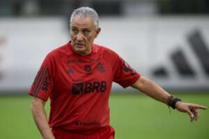 Tite tem 1º dia de treino no Fla e exalta elenco: 'Sonho que pode ser matemático de título'