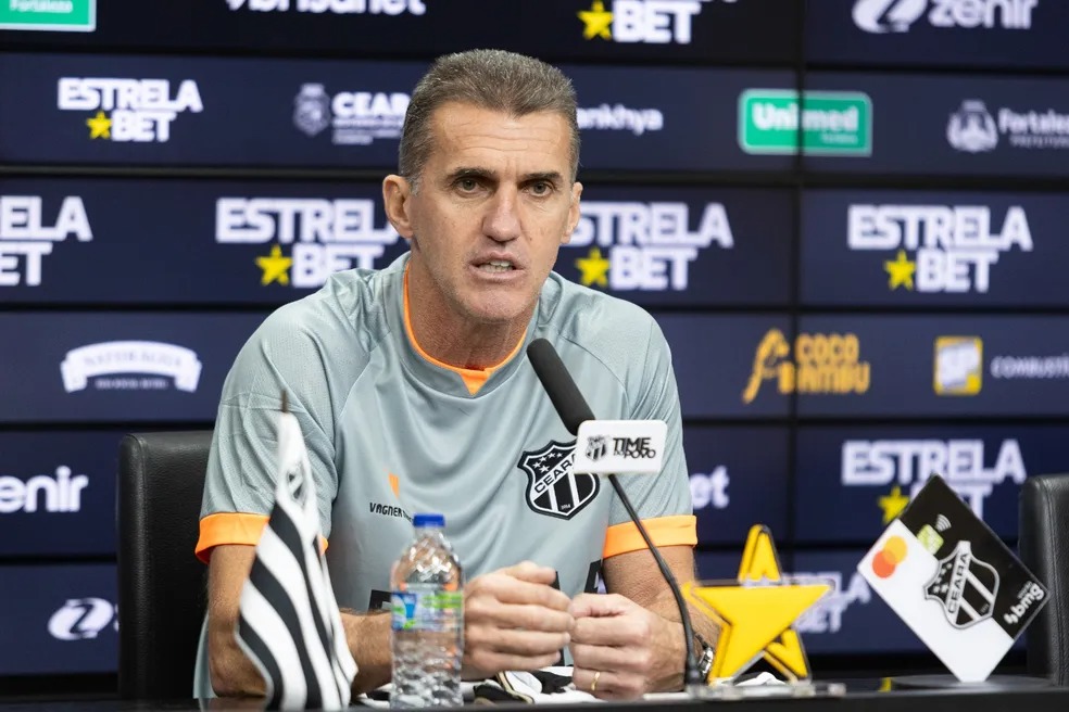 Vagner Mancini é o técnico do Ceará (Foto: Felipe Santos/CearaSC)