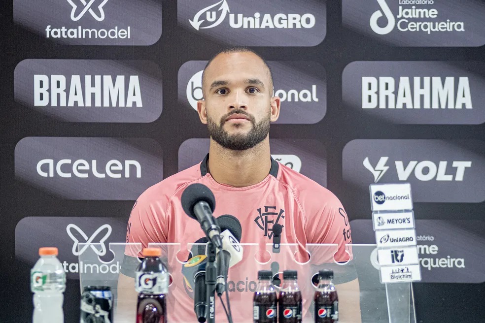 João Victor superou desconfiança da torcida e fez boas partidas nesta temporada pelo Vitória (Foto: Victor Ferreira/EC Vitória)