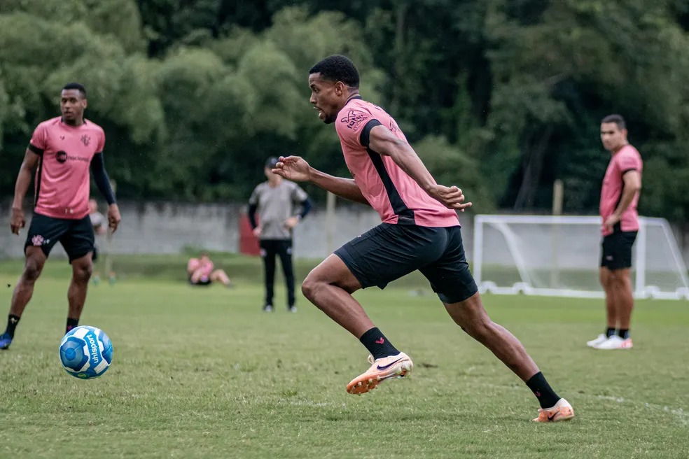 Iury Castilho tem três gols na Série B pelo Vitória (Foto: Victor Ferreira/EC Vitória)