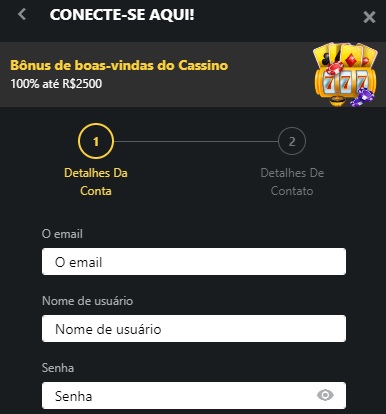 betObet Conecte-se