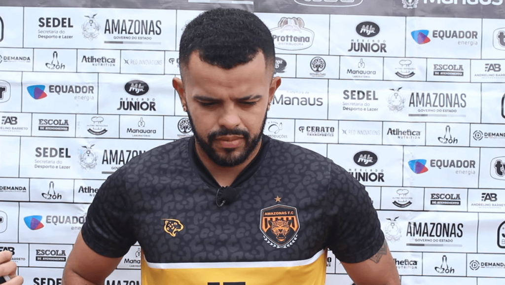 Série C: De volta a disposição, meia do Amazonas-AM projeta final: ‘Certeza que vai dar certo’