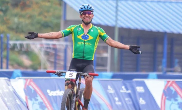 José Gabriel leva bronze no Mountain Bike e conquista a 1ª medalha do Brasil no Pan de Santiago