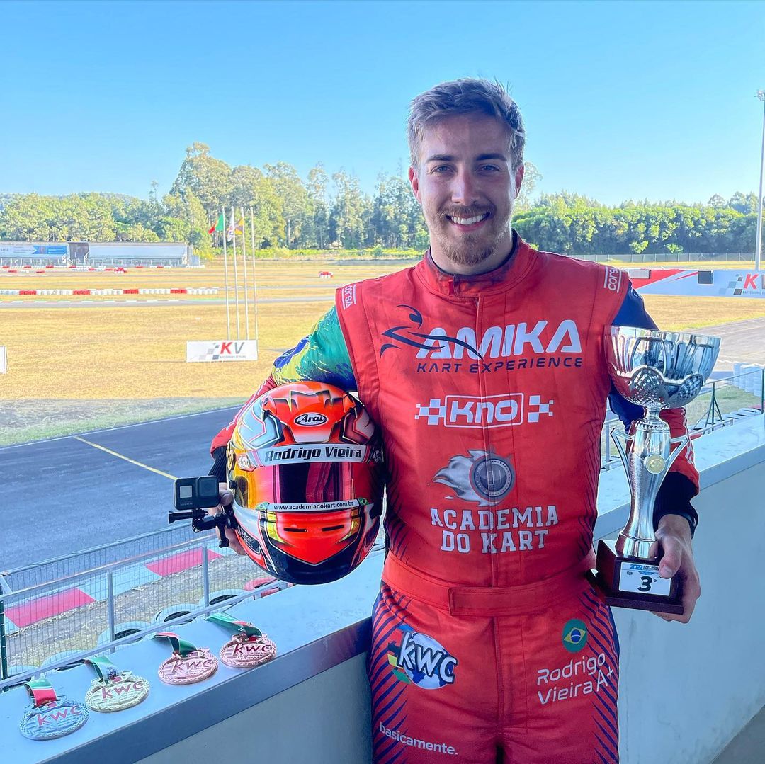 Campeão de Kart, Rodrigo Vieira quer passar talento adiante: “Formando novos campeões”