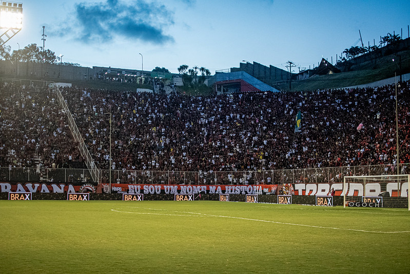 Vitória finaliza campanha no Barradão com mais de 400 mil torcedores (Foto: Victor Ferreira/EC Vitória)