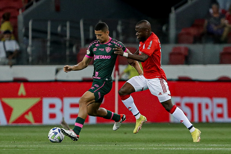 André comenta empate entre Fluminense e Internacional pelo Brasileirão (Foto: Lucas Merçon/Fluminense)