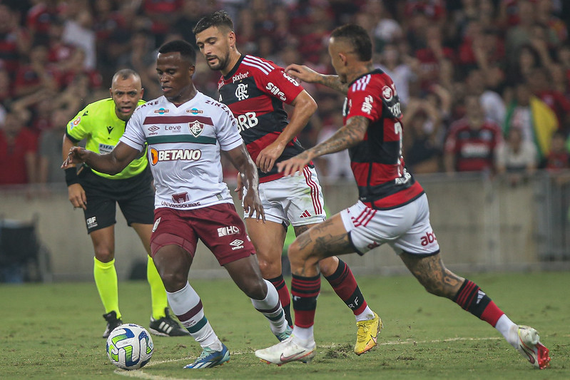 Com o empate, o Flamengo ficou na quinta colocação, com 57 pontos (Foto: Marcelo Gonçalves/Fluminense)