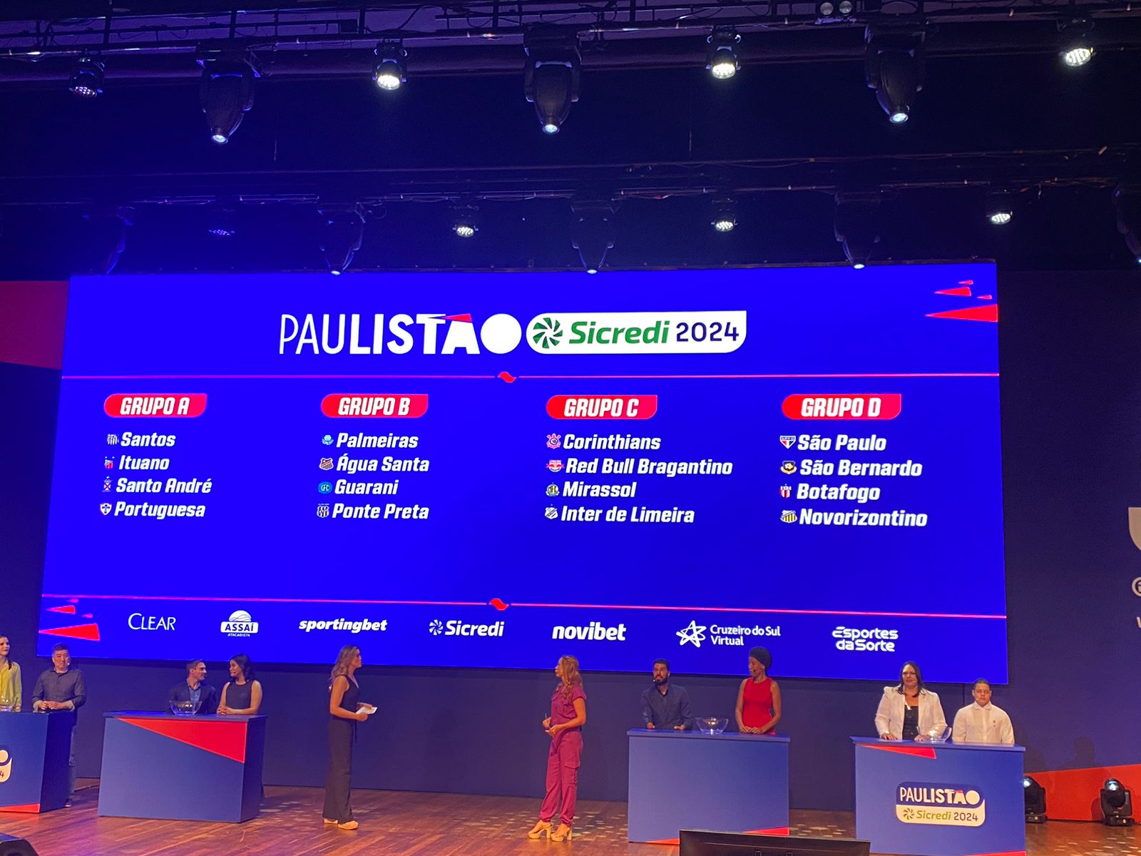 Sem dérbi campineiro na 1ª fase, FPF sorteia os Grupos do Paulistão 2024