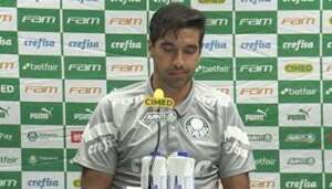 Após vitória, Abel diz estar de 'saco cheio' e evita falar sobre futuro no Palmeiras