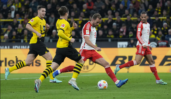 ALEMÃO: Harry Kane brilha, Bayern goleia Dortmund, e garante vice-liderança