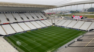 Presidente da Caixa diz que acordo por estádio do Corinthians pode sair neste ano