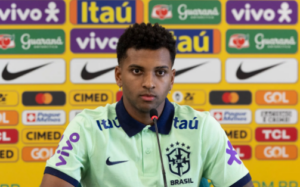 Rodrygo tira pressão de Diniz e assume função de líder da seleção contra Argentina