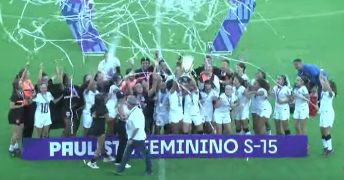Corinthians vence ferroviaria e e campeao do paulista feminino sub 15