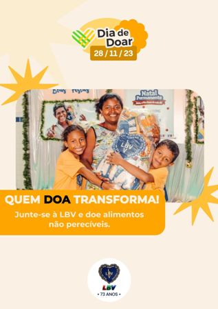 Dia de Doar: uma data para promover a generosidade no Brasil