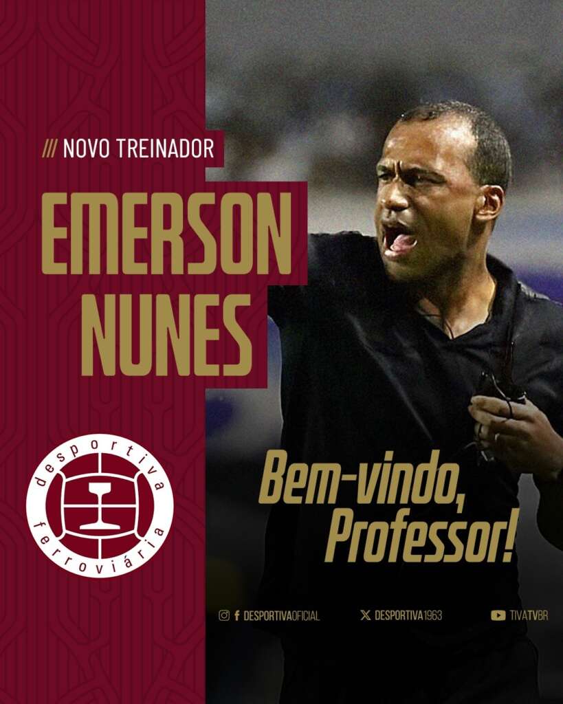 Capixaba: Desportiva Ferroviária anuncia novo técnico para temporada de 2024