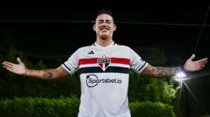 James Rodríguez tem problemas intestinais e Dorival sofre para armar o São Paulo