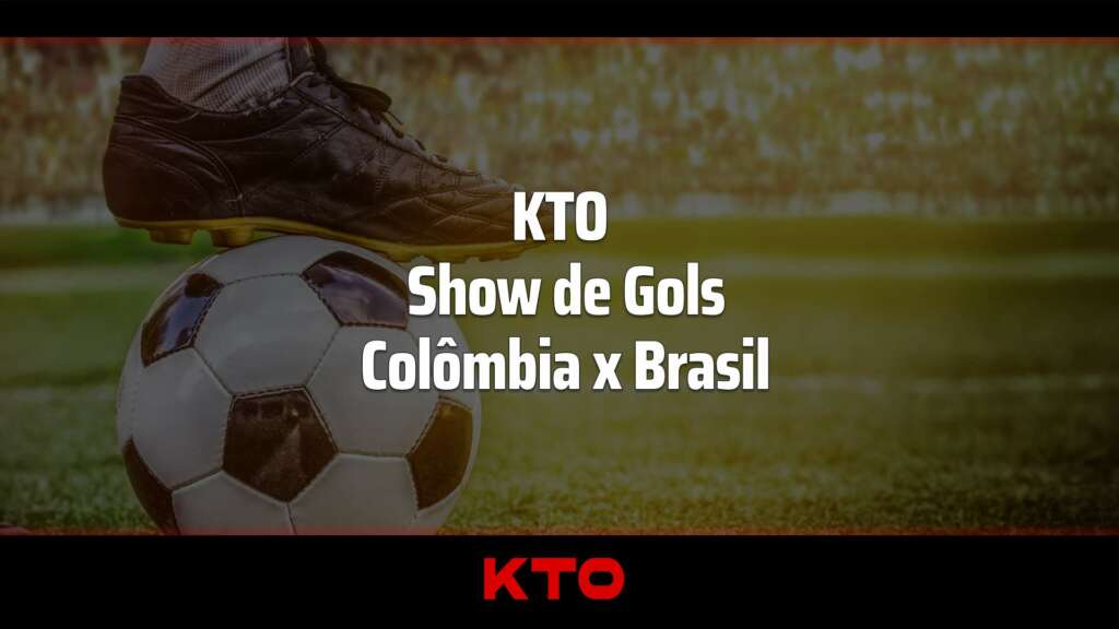 Promoção KTO: Show de Gols no Colômbia x Brasil!