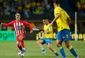 ESPANHOL: Atlético de Madrid é superado pelo Las Palmas e perde chance de assumir liderança