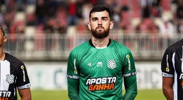 Fluminense deve fazer jogo duro, mas goleiro Thiago Gonçalves quer seguir no Figueirense em 2024 1 Thiago Goncalves Figueirense