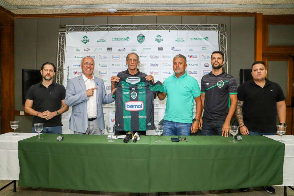 Manaus-AM anuncia Aderbal Lana e técnico alega: ‘Sonhar com um novo sonho’