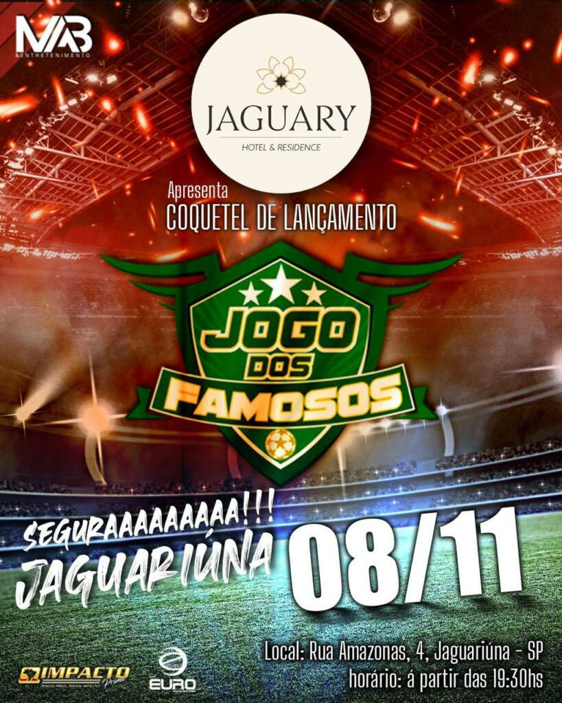 Coquetel marca lançamento do “Jogo dos Famosos” em Jaguariúna