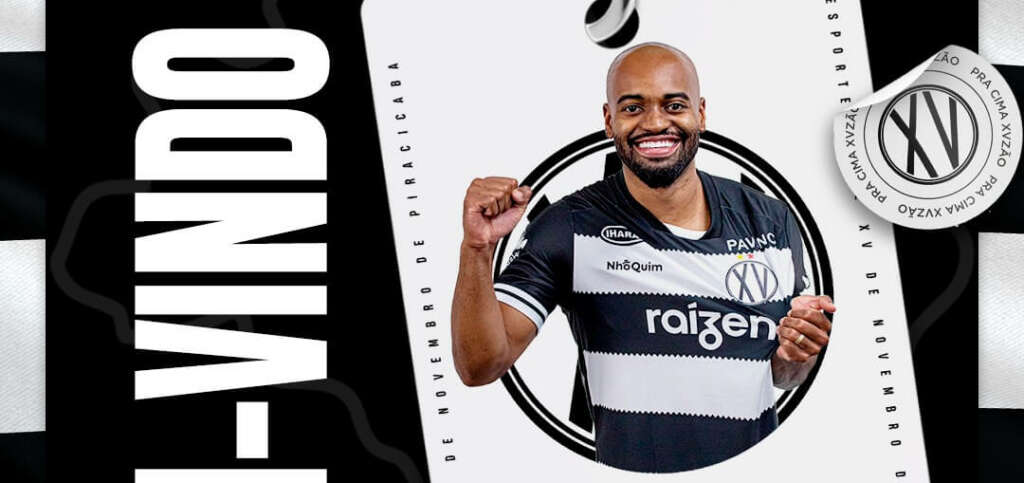 Paulista A2: XV de Piracicaba anuncia volante ex-Oeste e São Caetano