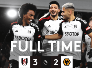 INGLÊS: Com dois gols de Willian, Fulham vence o Wolves e respira na tabela