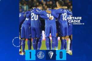 ESPANHOL: Getafe, com um a menos, bate o Cádiz