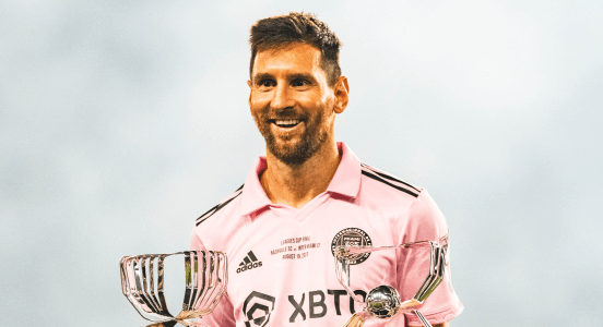 lionel messi inter miami troféus leagues cup